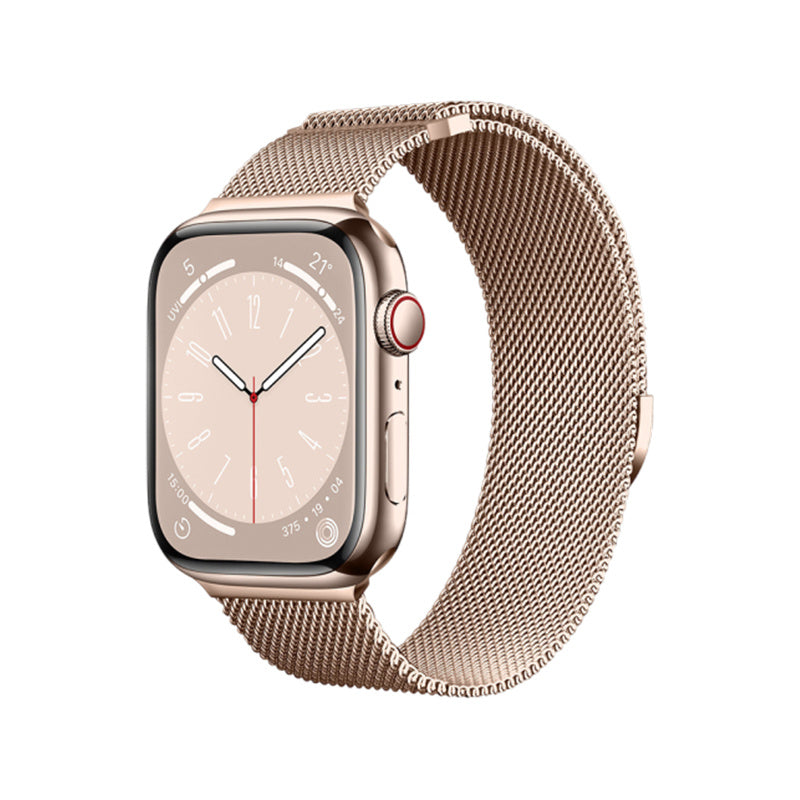 Apple Watch Stainless Steel Alloy Magnetic Strap Rose Golden