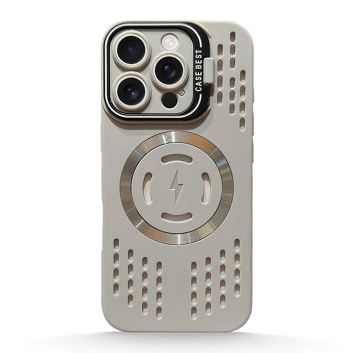 Heat Dissipation Hollow Lens Bracket Phone Case