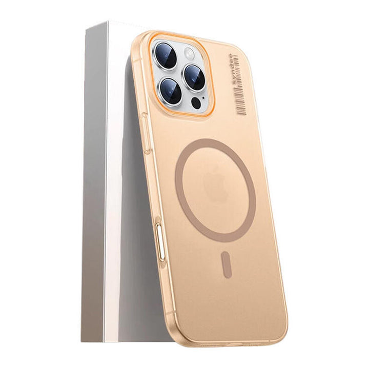 Soft Sand Transparent MagSafe Phone Case