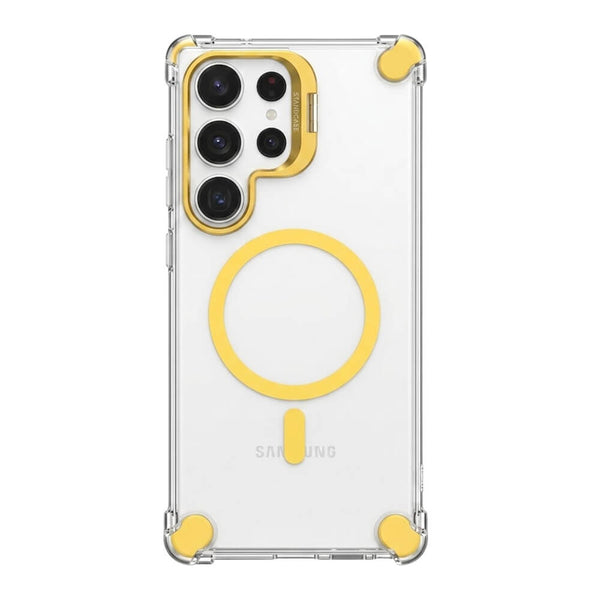 Airbags Camera Kickstand MagSafe Samsung Case - Lemon Yellow