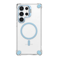 Airbags Camera Kickstand MagSafe Samsung Case - Sky blue