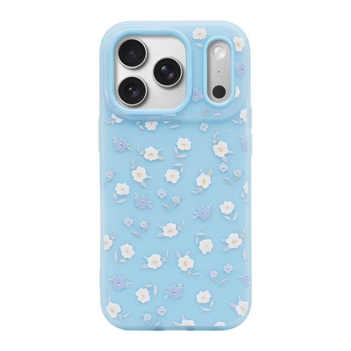 Blue White Floral Phone Case
