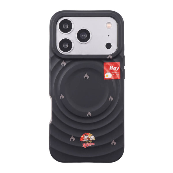 Buldak Creative MagSafe Phone Case - Black