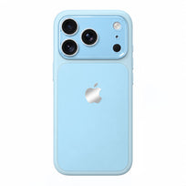 Crystal Lens Liquid Silicone Phone Case - Glacier
