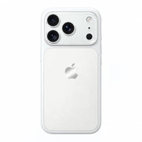 Crystal Lens Liquid Silicone Phone Case - White