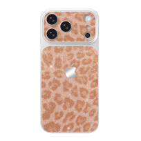 Glitter Leopard Pattern Phone Case - Pink