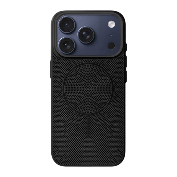 Heat Dissipation Holes MagSafe Phone Case - Black