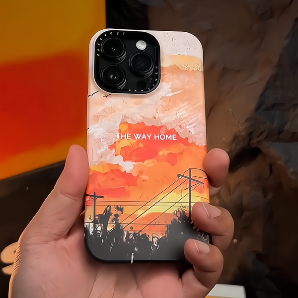 Sunset Oil Painting Phone Case