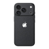 Leather Texture Phone Case - Black