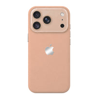 Lychee Texture Leather Phone Case - Brown