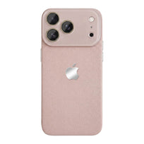 Lychee Texture Leather Phone Case - Coffee