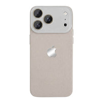 Lychee Texture Leather Phone Case - Gray