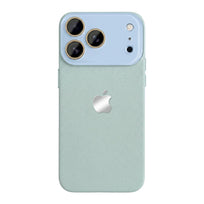 Lychee Texture Leather Phone Case - Light Green