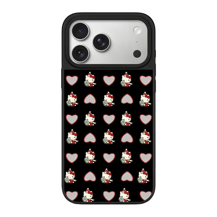 Mirror Heart Phone Case - Kitty