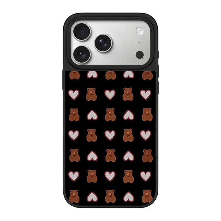 Mirror Heart Phone Case - Littler Bear