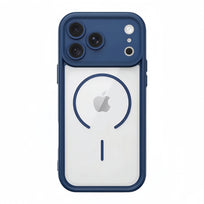 Side Mesh Airbags MagSafe Phone Case - Blue