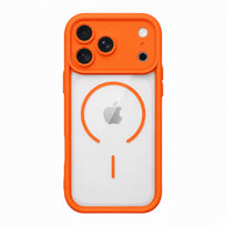 Side Mesh Airbags MagSafe Phone Case - Orange