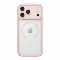 Side Mesh Airbags MagSafe Phone Case - Pink