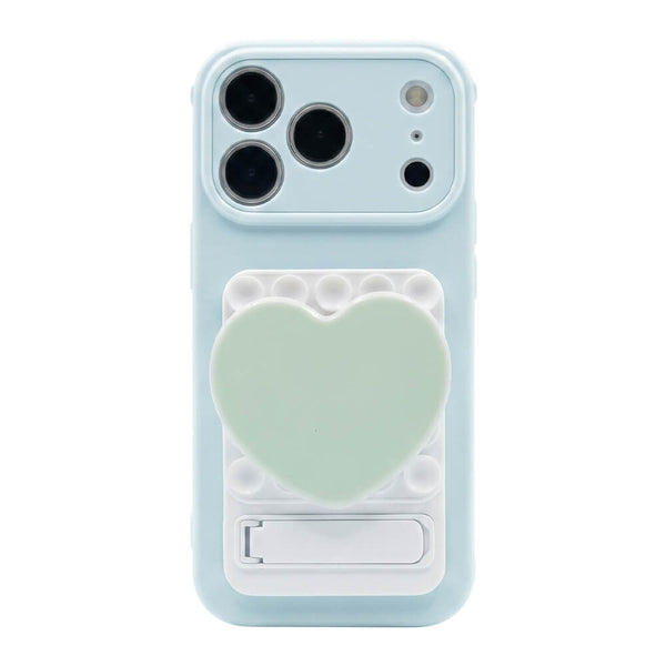 Suction Mount Mirror Phone Case - Green