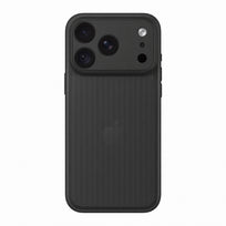 Translucent Ribbed Phone Case - Black