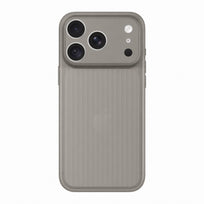 Translucent Ribbed Phone Case - Gray