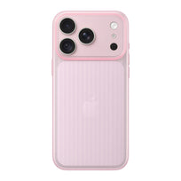 Translucent Ribbed Phone Case - Pink