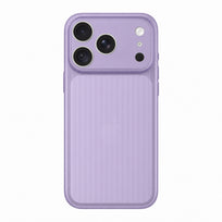 Translucent Ribbed Phone Case - Purple