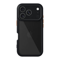 Transparent Cream Phone Case - Black