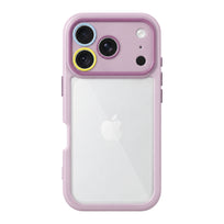 Transparent Cream Phone Case - Light Purple