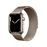 Apple Watch Stainless Steel Alloy Magnetic Strap - Vintage Gold
