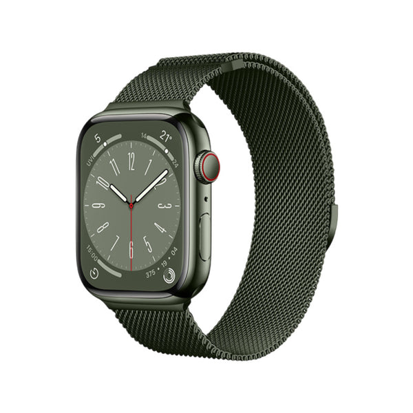 Apple Watch Stainless Steel Alloy Magnetic Strap - Green