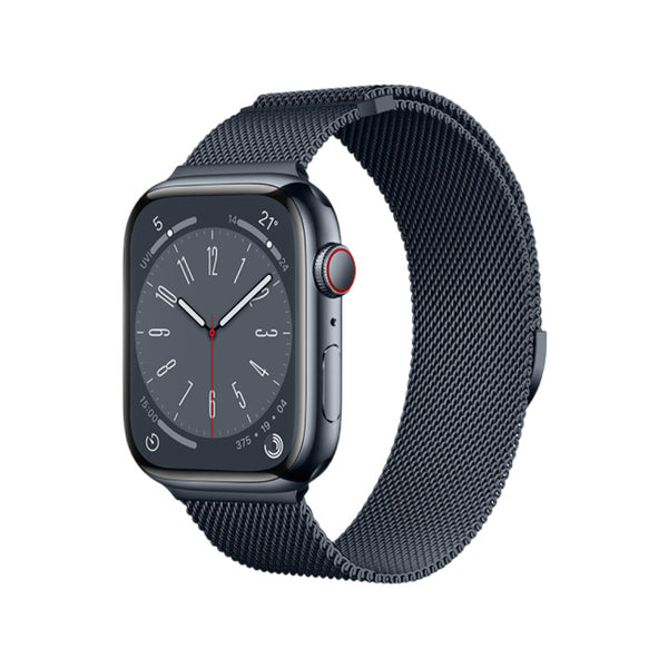 Apple Watch Stainless Steel Alloy Magnetic Strap - Midnight
