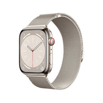 Apple Watch Stainless Steel Alloy Magnetic Strap - Starlight