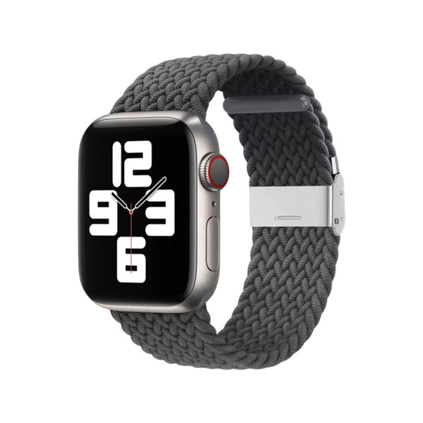 Apple Watch Nylon Braided Strap - Space Gray