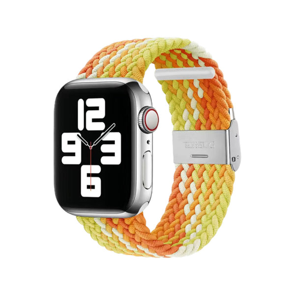 Apple Watch Nylon Braided Strap - Fragrance Orange