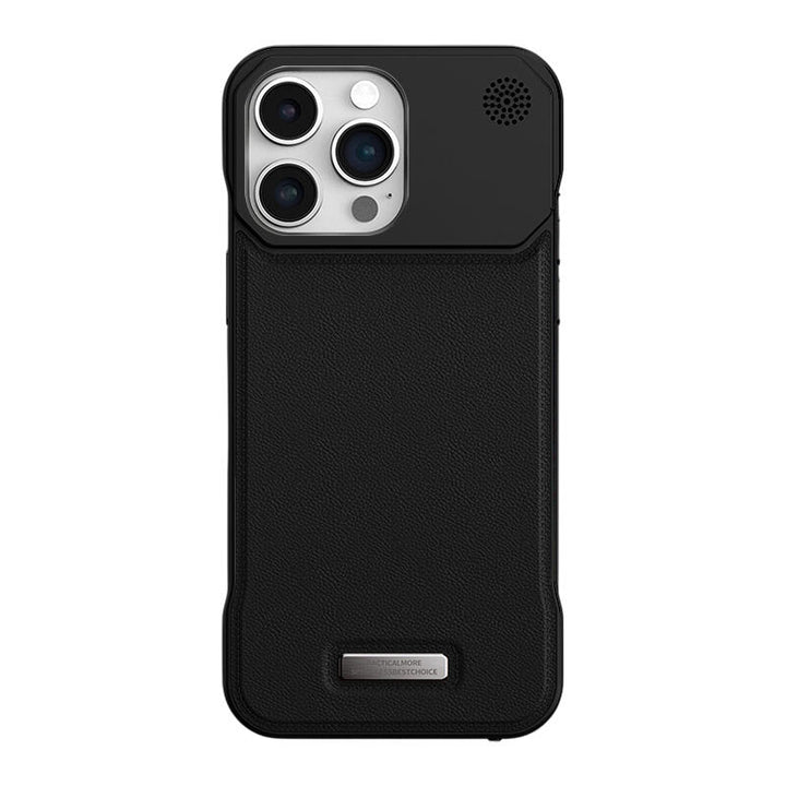 Armatherapy Tablets Leather MagSafe Phone Case - Black