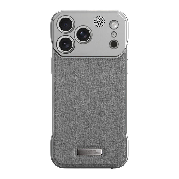Armatherapy Tablets Leather MagSafe Phone Case - Gray