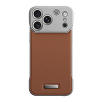 Armatherapy Tablets Leather MagSafe Phone Case - Brown