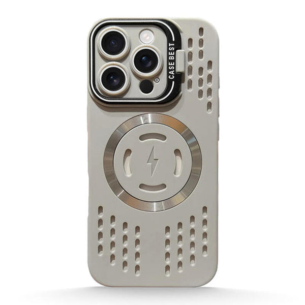 Heat Dissipation Hollow Lens Bracket Phone Case