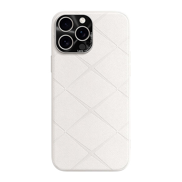 Rhombus Leather Phone Case