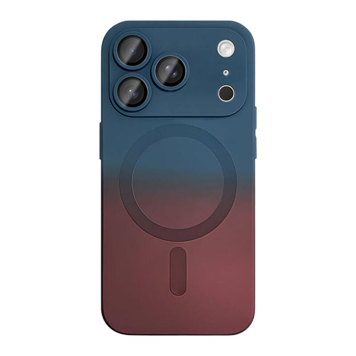 Dopamine Gradient MagSafe Phone Case - Blue Red