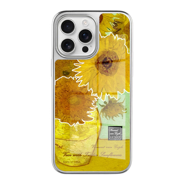 Vase with Twelve Sunflowers - iPhone Case