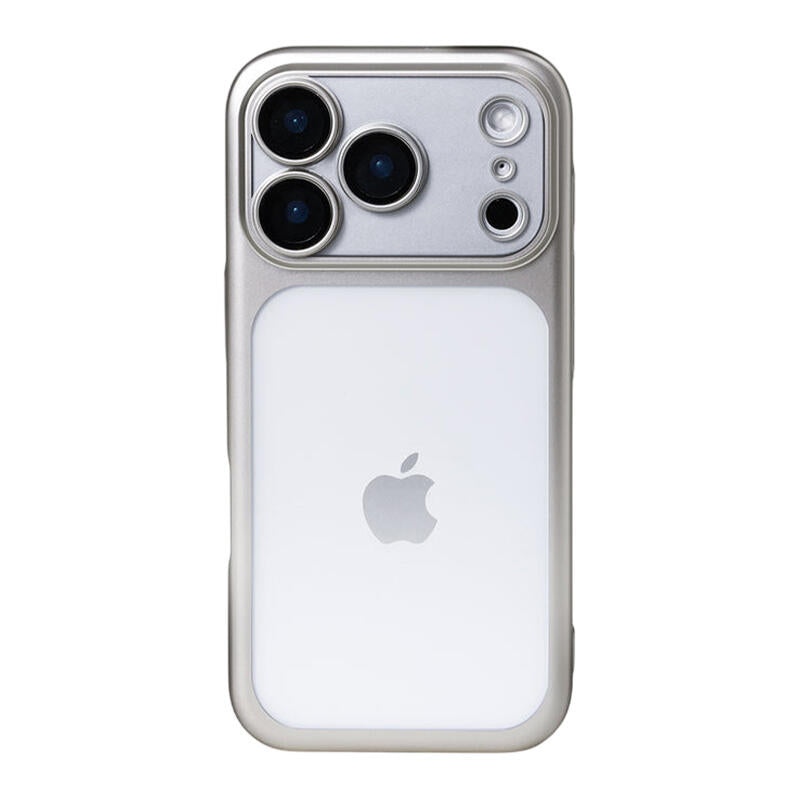 Frosted Electroplating Translucent Phone Case - Silver – Artbox Case