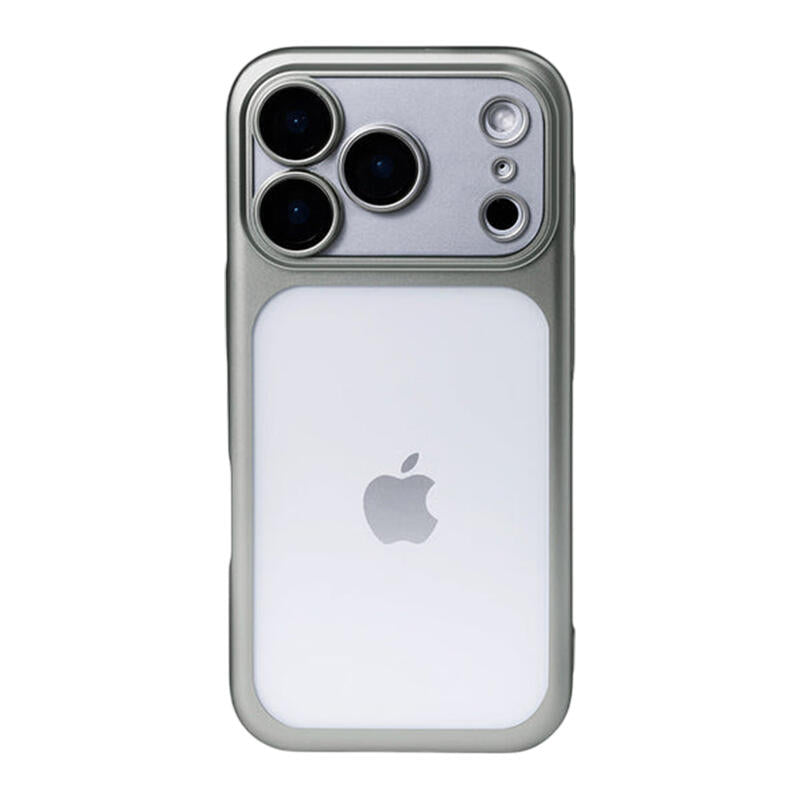 Frosted Electroplating Translucent Phone Case - Titanium Gray – Artbox Case