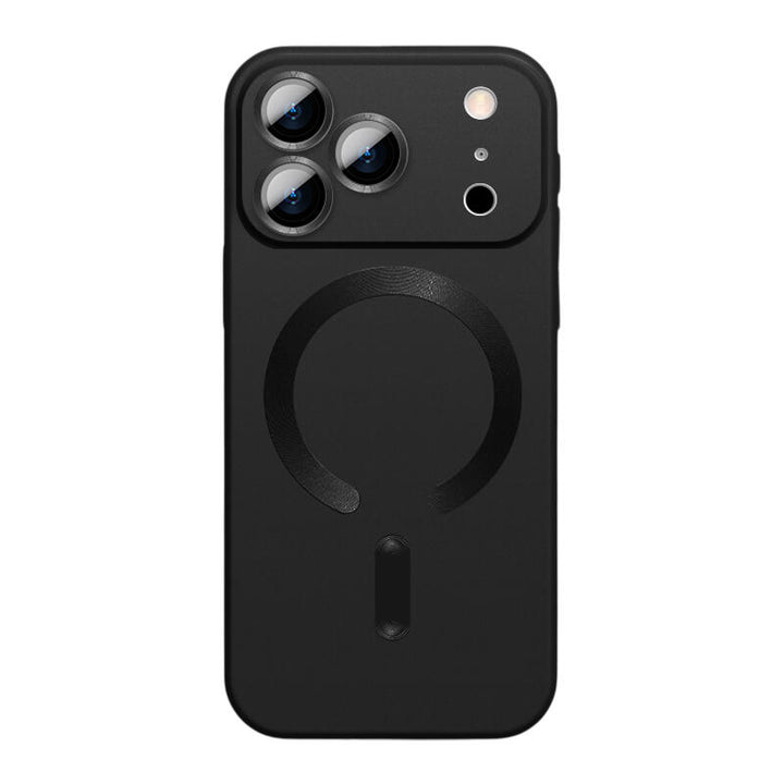 Lens Film CD MagSafe Phone Case - Black