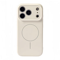 Liquid Silicone MagSafe Phone Case - Antique White