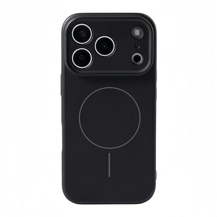 Liquid Silicone MagSafe Phone Case - Black
