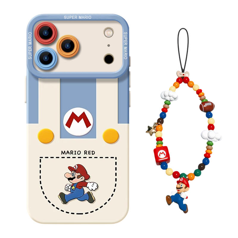 Mario Bracelet Phone Case - Blue Mario Bracelet Phone Case - Blue