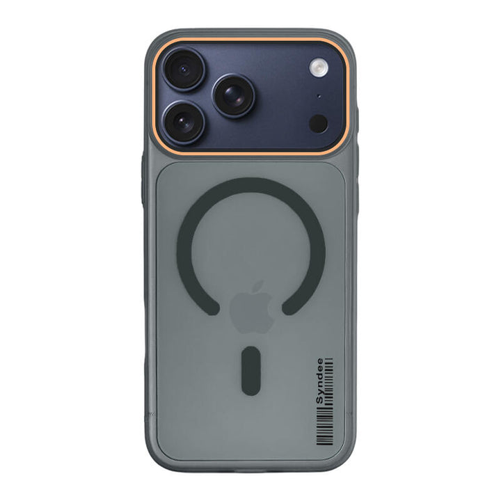 Soft Sand Translucent MagSafe Phone Case - Black